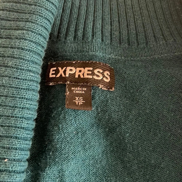 Women’s Express open front short sleeve cardigan XS - Picture 3 of 3